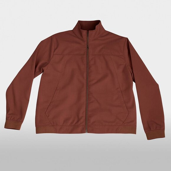 Orvis Men's Lightweight Shirt Jacket - Orange, L - Picture 1 of 12
